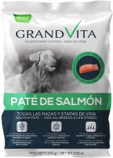 Alimento Húmedo para perro Grand Vita Paté Salmón - 100 g